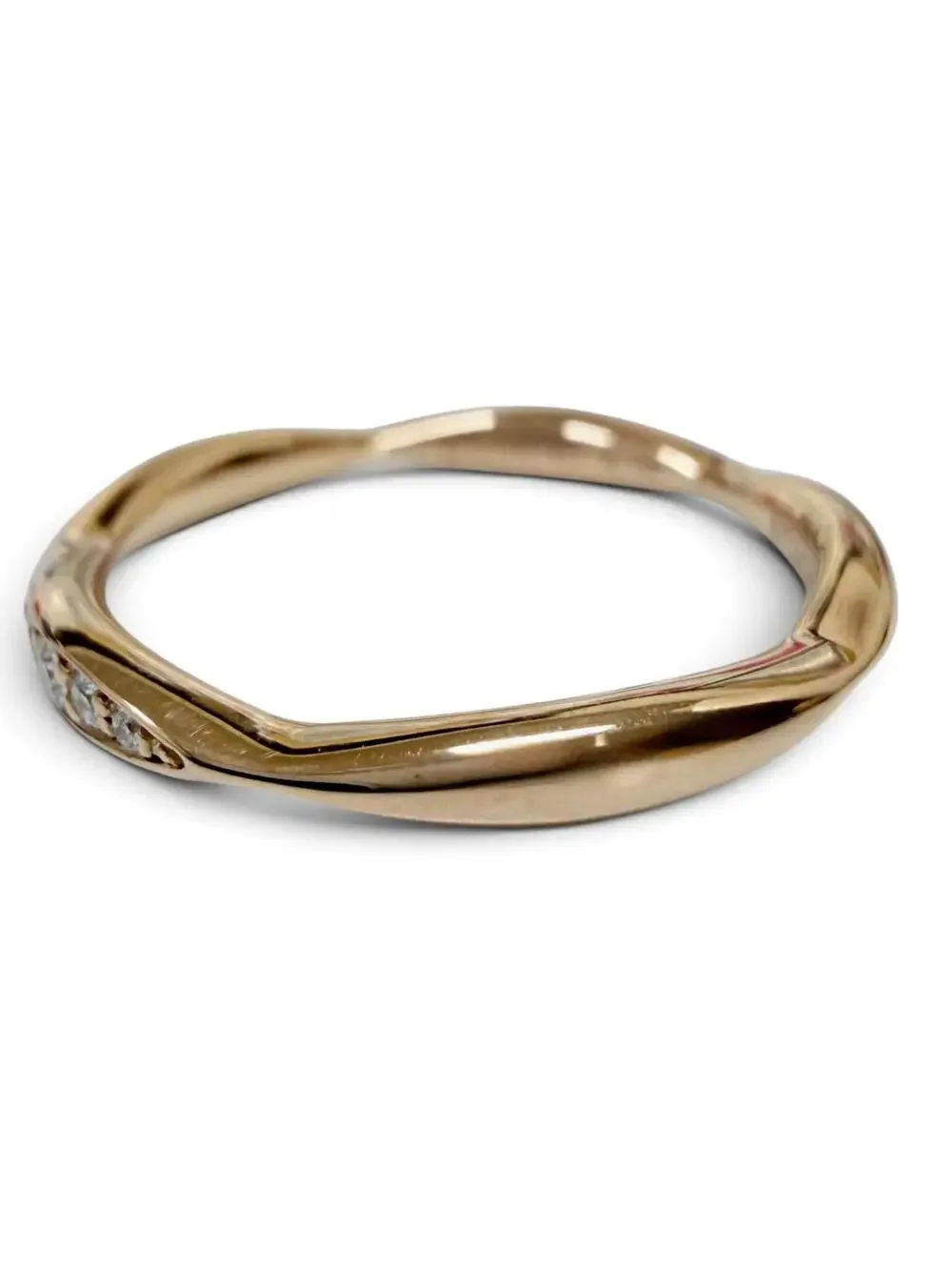 Chanel Ring 18K Rose Gold With Diamond #357875C13B